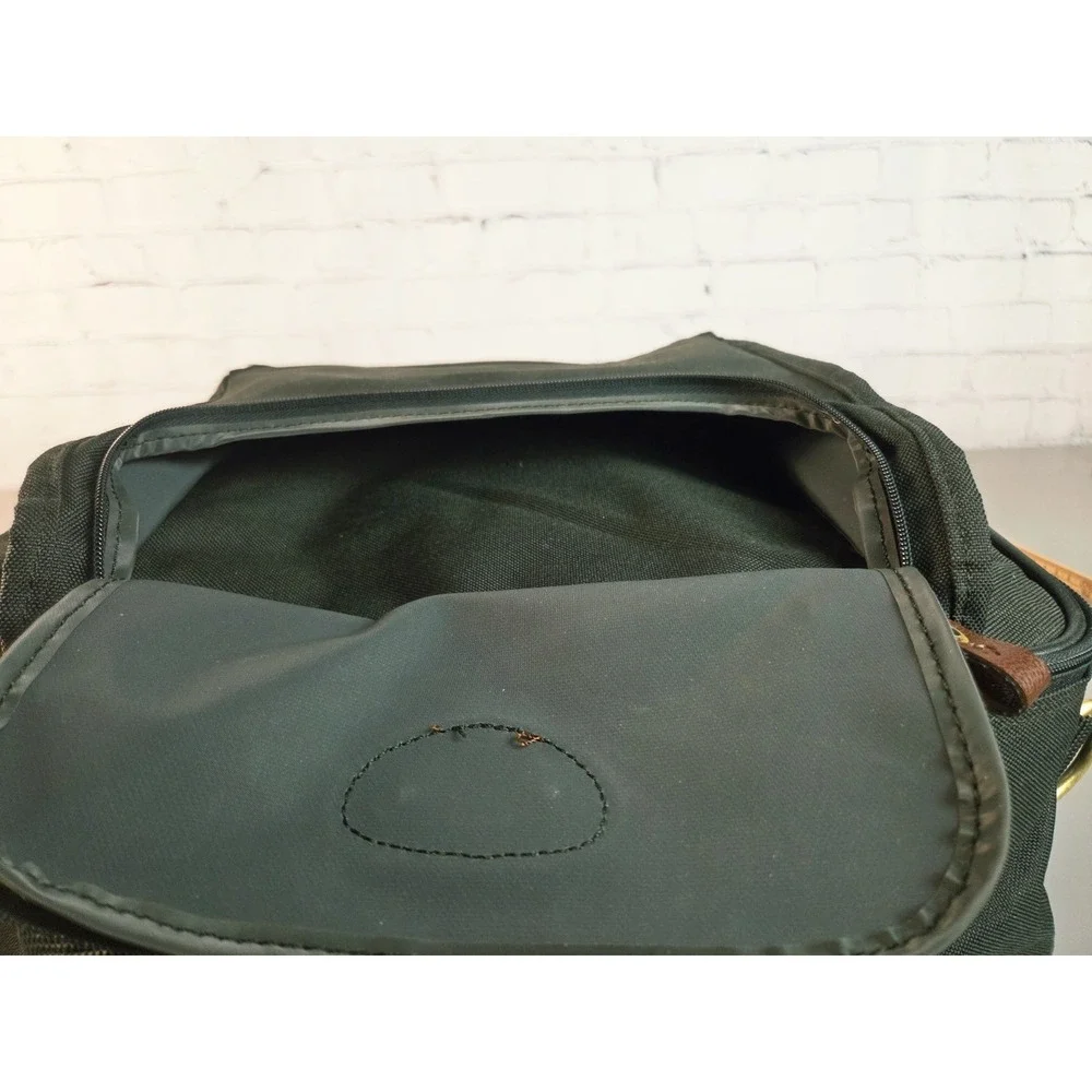 Samsonite Vintage‎ Travel Bag 15x9x7 Dark Green No Shoulder Strap